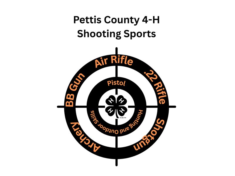 Logo for 2026 Pettis County 4-H Shoot Off